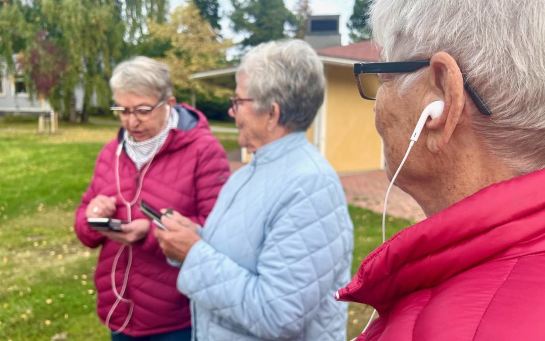 RISE och Aleva testar ljudbaserad hälsopromenad för seniorer